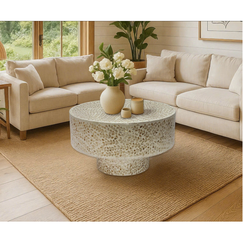 Osaka Mother of Pearl Handmade Coffee Table