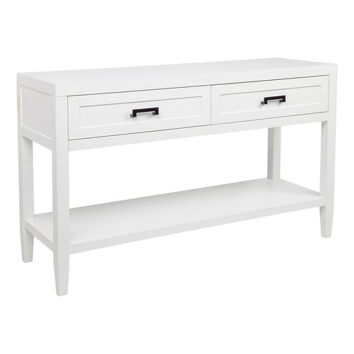 Soloman Console Table - Small White