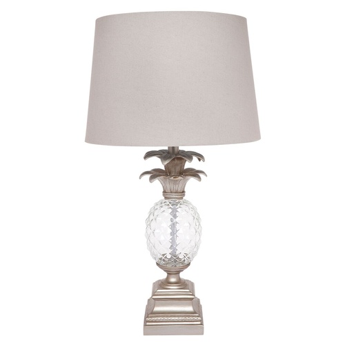 Langley Table Lamp - Antique Silver