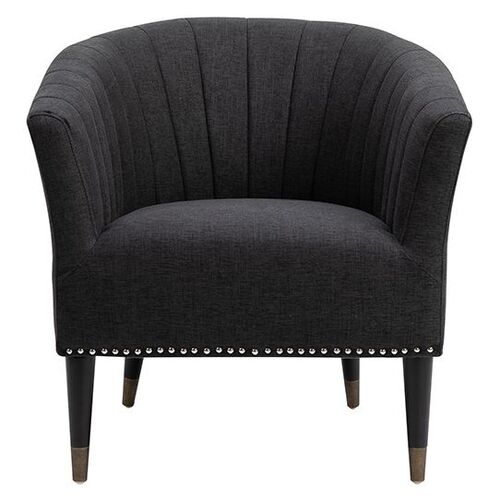 Bonavista Arm Chair - Charcoal