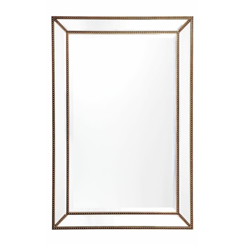 Zeta Wall Mirror - Medium Antique Gold