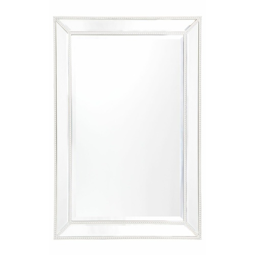 Zeta Wall Mirror - Medium White