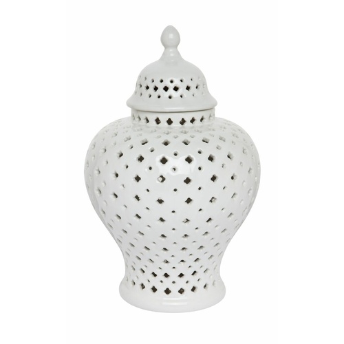 Minx Temple Jar - Extra Small White