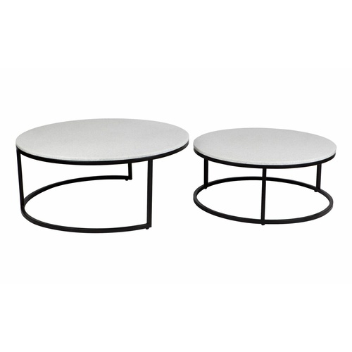 Chloe Nesting Coffee Table - Black