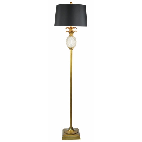 Langley Floor Lamp - Antique Gold