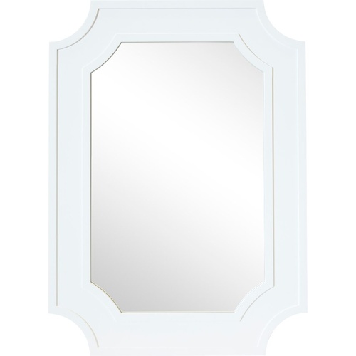 Bungalow Wall Mirror - White