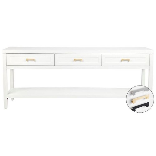 Soloman Console Table - Large White