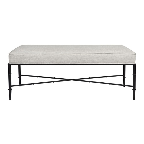 Hacienda Bench Ottoman - Natural Linen