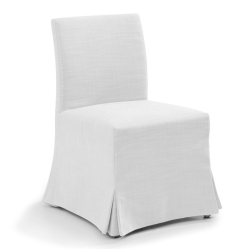 Brighton Slip Cover Dining Chair - White Linen