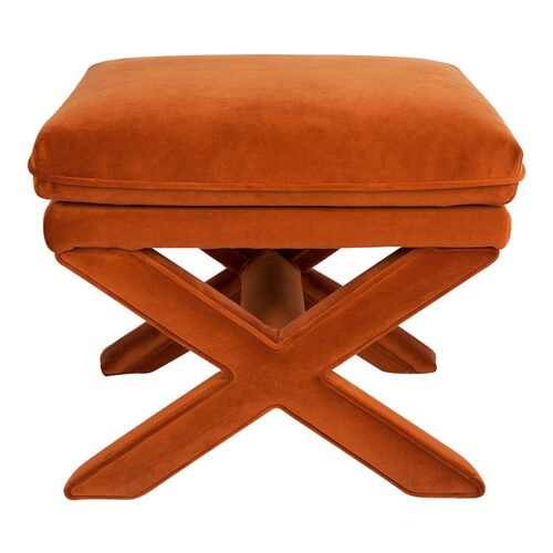 Candace Stool - Caramel Velvet