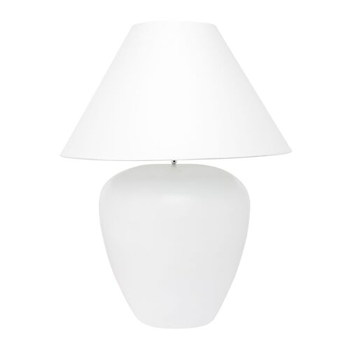 Picasso Table Lamp - White w White