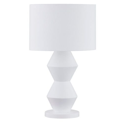 Abstract Table Lamp - White