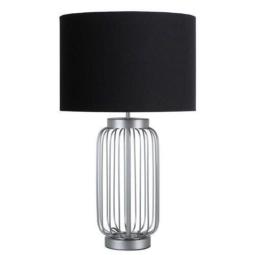 Cleo Table Lamp - Silver
