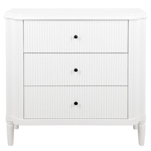 Arielle 3 Drawer Chest - White