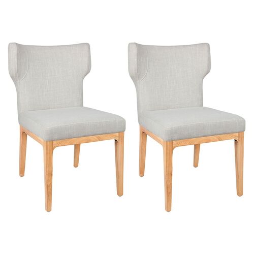 Ashton Natural Dining Chair Set of 2 - Natural