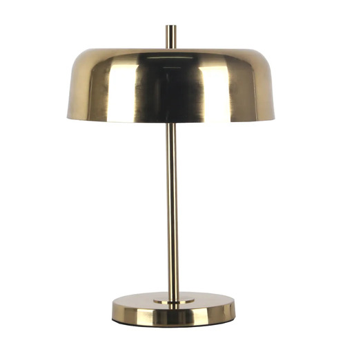 Sachs Table Lamp - Polished Brass w Brushed Brass Shade