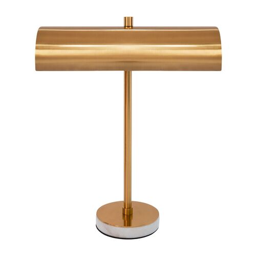 Hamlin Desk Lamp - Brushed Brass