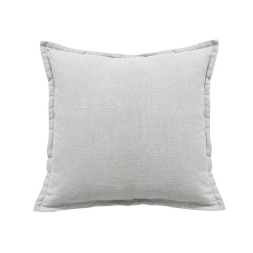 Bardot Cushion - Cool Grey Linen