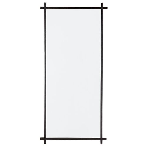 Oliverio Floor Mirror - Black