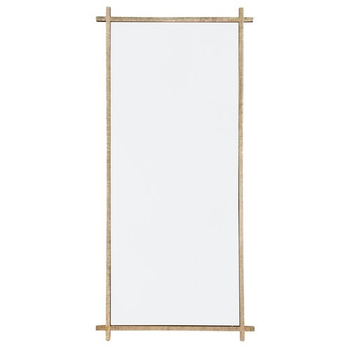 Oliverio Floor Mirror - Gold