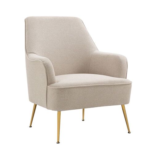 Anya Occasional Chair  - Natural Linen