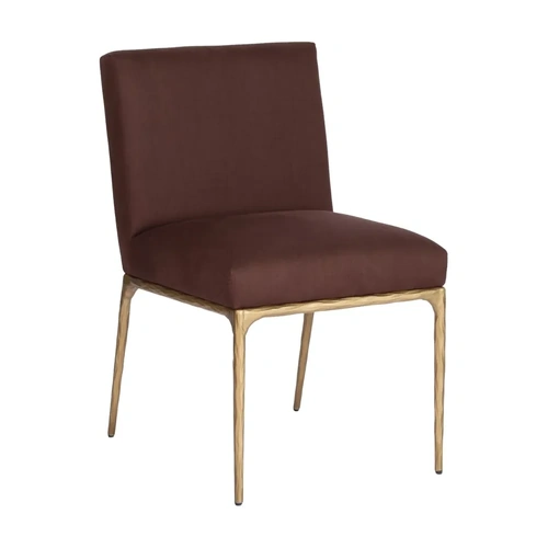 Heston Brass Dining Chair