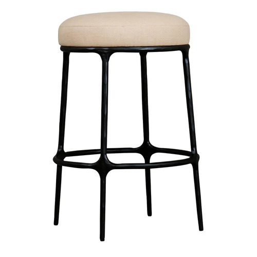 Heston Black Kitchen Stool