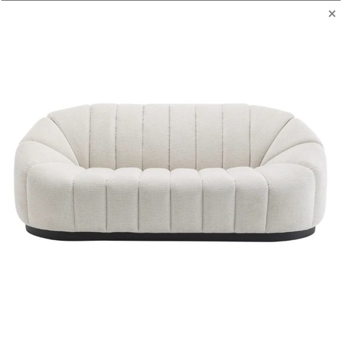 Avalon 2.5 Seater Sofa - Cream Chenille