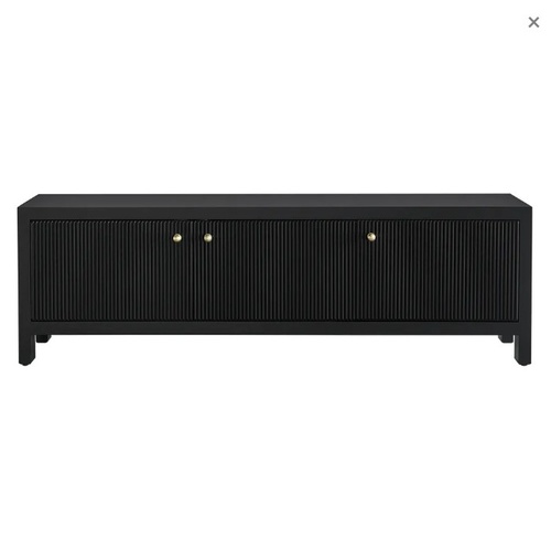 Ariana Entertainment Unit - Small Black