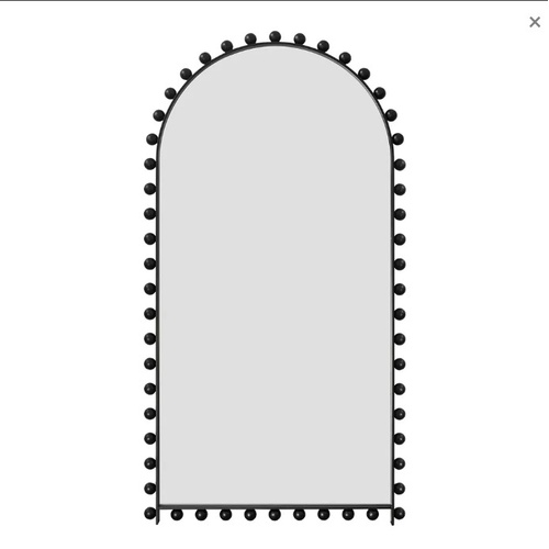 Birchgrove Floor Mirror - Black			