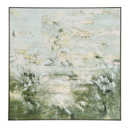 Whimsical Meadow 140x140cm Oil on Canvas Painting