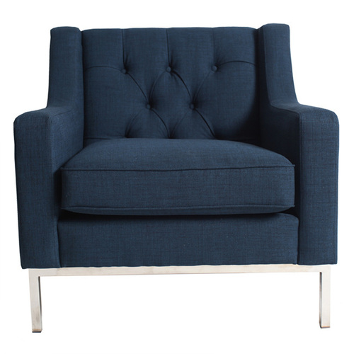 Montgomery Armchair French Navy