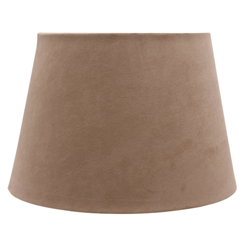 Caramel Suede look lampshade 