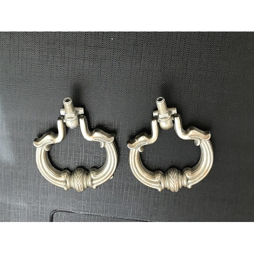 Antique Champagne Drawer Pull Handles - set of 2 (Screws not supplied)