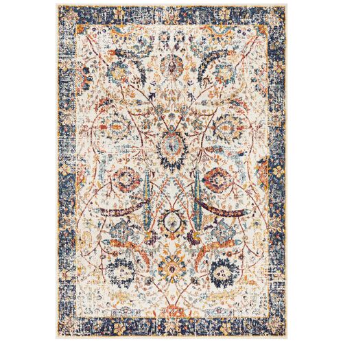 Peacock Ivory Transitional Rug 