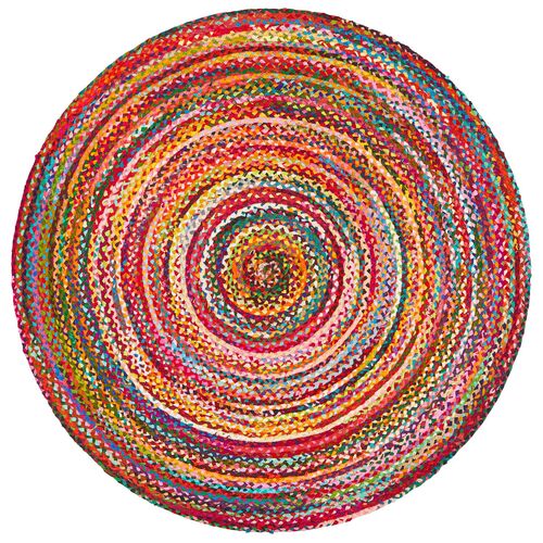 Chandra Braided Cotton Rug Multi 