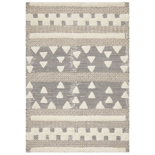 Rhythm Flow Ivory Rug 