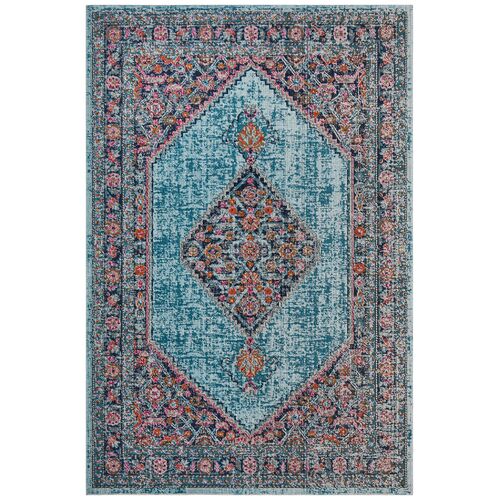 Whisper Diamond Blue Rug 