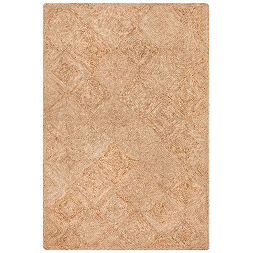 Chunky Natural Fiber Hatch Rug 