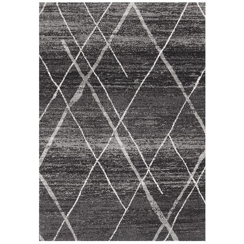 Noah Charcoal Contemporary Rug 