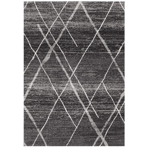 Noah Charcoal Contemporary Rug 