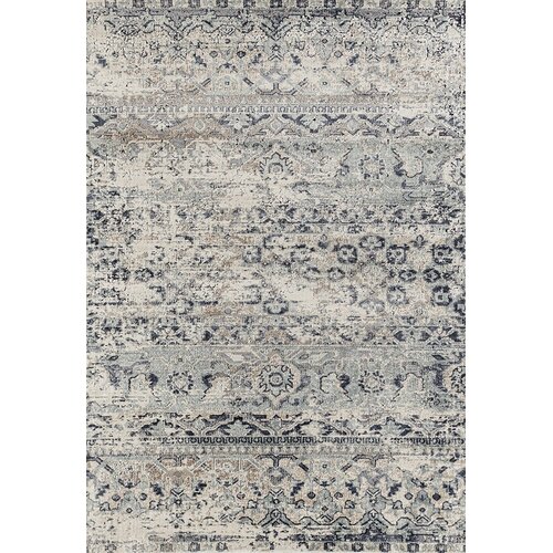 Esquire Segments Traditional Blue Rug 