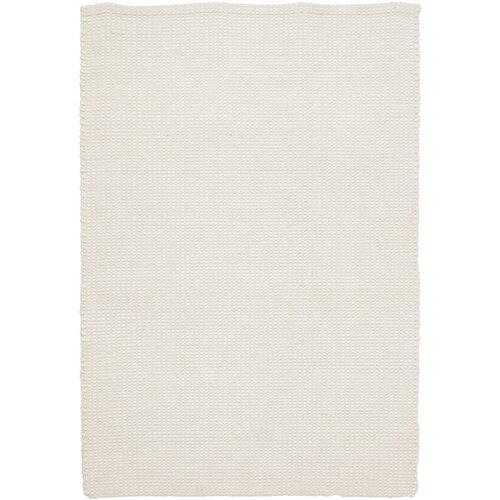 Carlos Felted Wool Rug White Natural