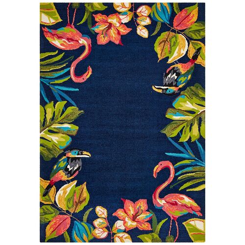 Tropical Garden Stunning Indoor Outdoor Rug 