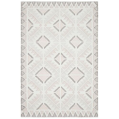 Vidya Rug white Peach 