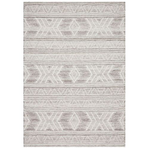 Esha Woven Tribal Rug Natural 