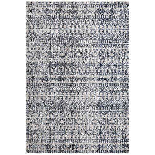 Levi Tara Navy Grey Rug