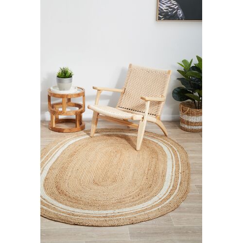 Noosa III Natural Oval Rug