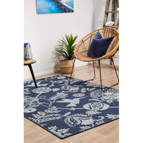 Seaside 777 Navy Rectangle Rug