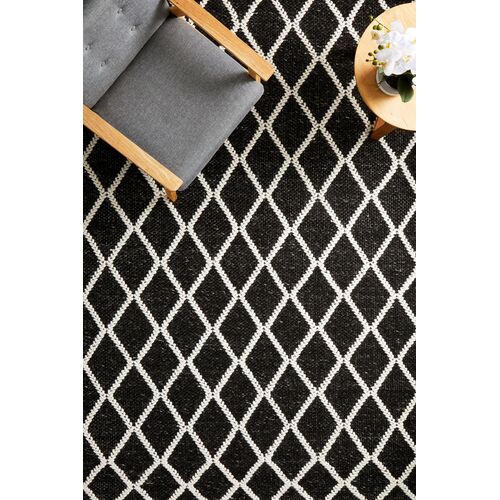 Huxley Black Rug